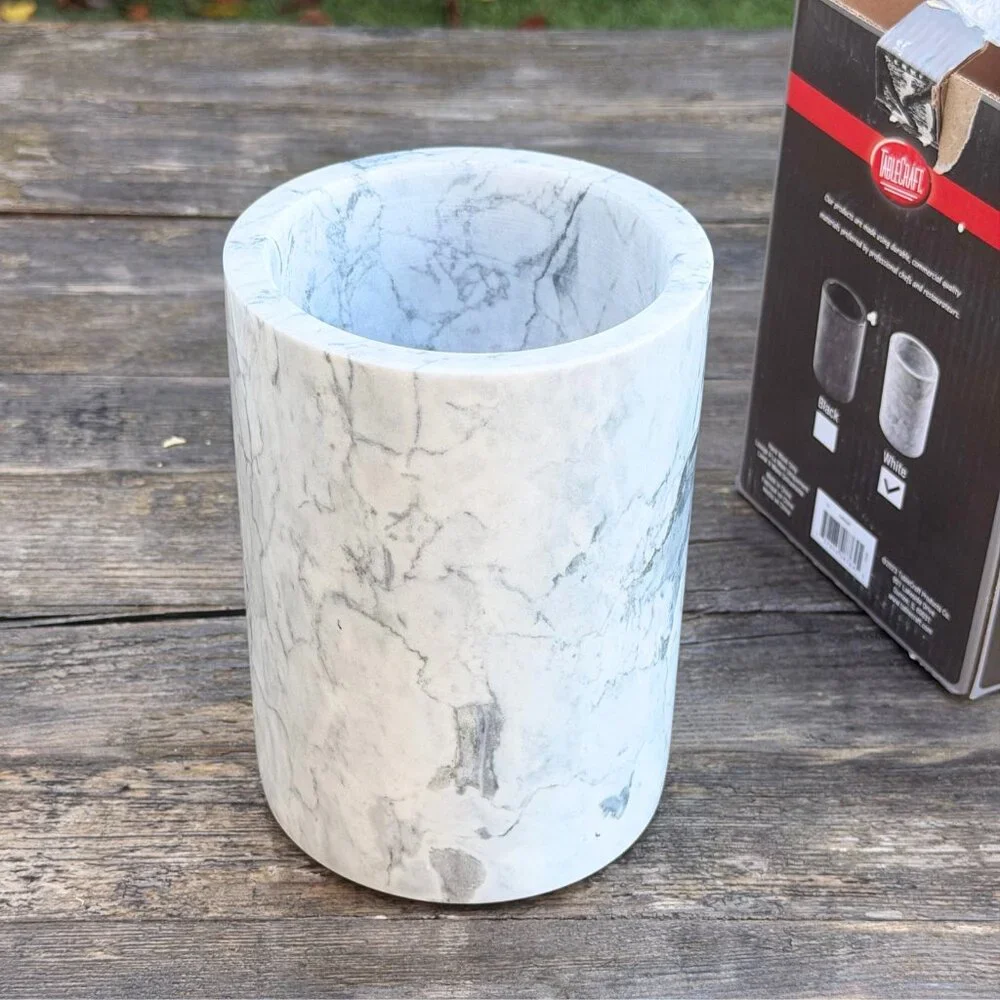 TableCraft 5488W White Marble Wine Cooler NEW in box Heavy Duty Chiller